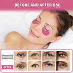 Under eye patches 70pcs, peach