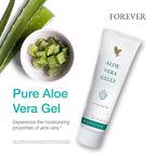 Forever Living Aloe Vera Gelly - Pure Aloe Gel - Soothing and Moisturizing Skin - Non-Staining & Fast-Absorbing - Vegan & Gluten-Free - 4 fl oz