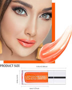 Hydrating Plumping Lip Glow Oil,Tinted Lip Gift