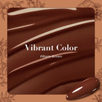 AZUREBEAUTY Gel Nail Polish Set - Nude Brown Fall Series 10ML 6 Colors Classic Gel Polish Popular Nail Art Colors Soak Off U V LED Nail Polish Gel Art Design DIY Salon