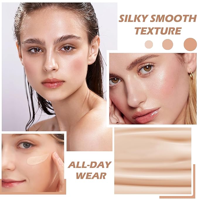 Airbrush Foundation Makeup Spray Silky Lightweight Full Coverage