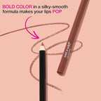 wet n wild Lip Liner Pencil Color Icon Lip Color Makeup, Brown Willow,