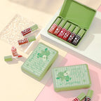 6 Colors Lip Tint Stain Set, Korean Velvet Lip