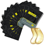 Revitalize Your Skin with 24K Gold Eye Mask - Reduce Puffy Eyes, Dark Circles, Wrinkles, and Fine Lines - 15 Pairs of Refreshing Eye Gels