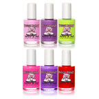Piggy Paint | 100% Non-Toxic Girls Nail Polish | Safe, Cruelty-free, Vegan, & Low Odor for Kids | Loud & Proud (6 Polish Set)