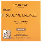 Loreal Paris Sublime Bronze self tanning Towelettes for body (3 Pack)
