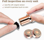 Hair Remover for Face Woman, Electric Face Shaver for Women Chin, Lip, Peach Fuzz with 2 Pc Replacement Heads, USB Rechargable