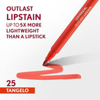 COVERGIRL Outlast Lipstain Bundle - Tangelo 25 & Canyon 35 Shades, Vegan Formula