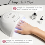 JODSONE 15ml Black Gel Nail Polish Gel Polish Black Soak Off Led Gel Polish Nail Art Manicure Salon Diy At Home