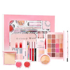 All In One Makeup Kit,Makeup Gift Set for Women Beginners,20 Colors Eyeshadow Palette, Lipstick, Eyebrow Pencil, Eyeliner & Mascara, Concealer Foundation Makeup Kit for Girls.