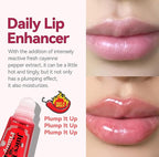 Roll On Plumping Lip Oil with Chili Extract, Fuller Lips Instantly, Ultra-Hydrating&Nourishing, Glossy Finish Lip Glow Oil, Fuller Booster Balm Moisturizing, Smooth, Define Your Lips (#03)