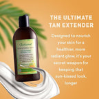 Indoor Tanning Lotion | Body Tanning Lotion | Natural Sun Tan Lotion | Moisturizer Tanning Lotion For Long-Lasting Tan | Just Nutritive | 8 Oz