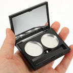 Empty Magnetic Eyeshadow Makeup Palette with 2Pcs Round