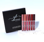 by NIKKI VALENTINE 6 PCS MATTE LIQUID LIPSTICK