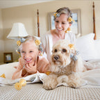 Hair Curlers Beach Waves & Spiral Ringlets Heatless Curler Kit, 20 Curlers (8 Jumbo 12 Medium), for hair up to 18" (46cm) long