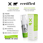 No B.S. Caffeine Eye Cream with Pure Hyaluronic Acid & Plant Based Squalane Oil, Under Eye Cream for Dark Circles & Puffiness, Skin Care for Women & Men, Travel Size, 0.5 FL Oz, and CoQ10 for Wrinkles