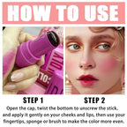 3 PCS Cooling Water Jelly Tint,Multi-Use Jelly Blush Cooling