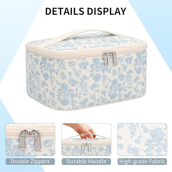 Ocheal makeup bag portable cosmetic