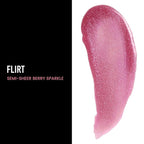 Frankie Rose Cosmetics Lip Gloss | Non-Sticky Formula, Long Lasting Lip Gloss, Bold Pigment & Hydrating Lip Gloss, Flirt Shimmer Lip Gloss, 20g