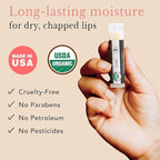 Organic Lip Balm Pack - Original Lip Balm for Dry Cracked Lips, Christmas Stocking Stuffers Women & Men, Lip Balm Set, Lip Moisturizer, Natural Lip Balm for Men, Lip Care Products for Lip Repair