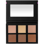 SHANY Powder Contour & Highlight Makeup Palette with Mirror - 6 Color Contour Palette - CONTOUR