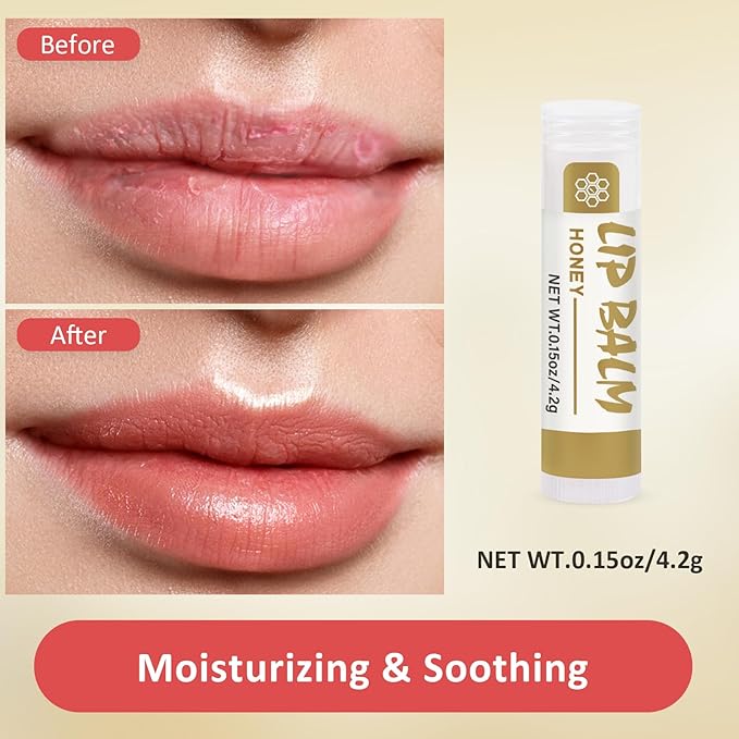 48 Pack Lip Balm, Natural Lip