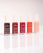 PODERM - nail Polish – Enriched with Tea Tree – Improves nail appearance – Ingredients Natural/Vegan - foot/hand - Swiss Made (Coral Pink)