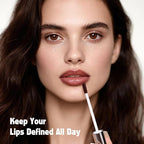 KIMUSE Peel Off Lip Liner Stain, Long Lasting Lip Tint Stain Peel Off, Waterproof, Transfer-Proof, Highly Pigmented Color Peel Off Lip Stain Liner, Matte Finish