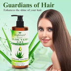 Aloe Vera Gel with Tea Tree Oil for Face, Skin, Hair, Sunburn relief, Organic Aloe Vera Gel from Freshly cut 100% Pure Aloe,13.7oz