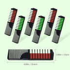 6 PCS Hair Chalk Comb