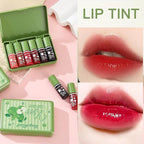 6 Colors Lip Tint Stain Set, Korean Lip