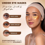 Under Eye Patches | Under Eye Mask | Under Eye Treatment | Eye Care for Women | Eye Gel Pads for Eye | Under Eye Patches for Puffy Eyes, Dark Circles and Puffiness