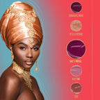 Juvia's Place Lip Gloss Reflect Shes Royal, Cool-Toned Berry, Long Lasting Hydrating The Reds & Berries 16 oz,