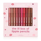 ColourPop Lil Box of Lippie Pencils Makeup Kit - 10-Piece Vegan Lip Liner Set (3.05 oz)