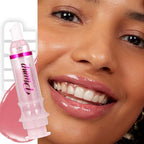 Lip Plumping Lip Gloss, High-Shine & Volumizing Lip Plumping Lip Glass Mirror Lip Glaze Lip Makeup, Long-lasting moisturizing Plump & Pout Lip Lip Gloss for Women (#07)