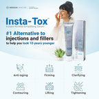 Serious Skincare INSTA-TOX Instant Wrinkle Smoothing Face Serum - Improves Appearance of Fine Lines - Temporary Skin Tightener - Line Filler .75 oz (1Pack)