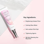 Physicians Formula Rosé All Day To Night Eye Cream, Dark Circles, Puffiness, Bags Under Eyes, Wrinkles | Dermatologist Tested, Clinicially Tested, Hypoallergenic