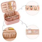 Ocheal pink makeup bag,travel makeup