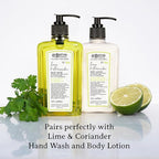 C.O. Bigelow Lime Coriander Body Cleanser, Village Perfumer Moisturizing Body Wash for Men & Women with Aloe Vera, Sodium PCA, and Glycerin, 10 fl oz