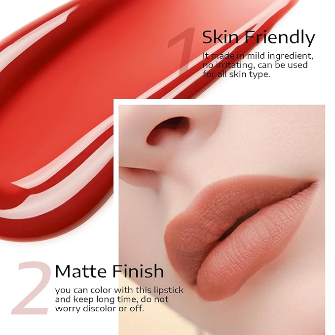 KYDA 2 Colors Peel Off Lip Stain, Lasting Lasting