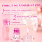 Color Changing Lip Glow Oil Set - 2PCS Changing