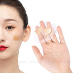 AUEAR, 3 Pack Professional Makeup Hand-held Palette Makeup Mixing Tray Clear Acrylic Nail Art Manicure or Foundation Eye Shadow Cremes Powders and Cosmetics