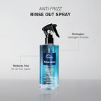 TRUSS Frizz Zero Liquid Hair Mask - Anti Frizz Hair Treatment Spray - Detangles & Brightens Damaged Strands - Provides Intense Shine & Cuticle Sealing (8.79 oz)