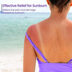 Aloe Vera Gel Soothes Skin for After IPL Laser Hair Removal Women Men in Face or Body, Travel Aloe Vera Gel for Sunburn Relief, Hydrate and Moisturize, Chamomile Extracts, 4.1 fl oz