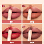 8 Colors High Pigmented Smooth Matte Lip Liner Pencil, Waterproof Velvet Lipstick Pen, Professional Lip Liner for Girls and Women (03)