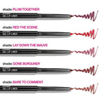 wet n wild Perfect Pout Matte Retractable Gel Lip Liner Pencil, Rich Creamy Long Lasting Color, Well-Defined and Flawless Application, Vegan & Cruelty-Free - Gone Burgundy