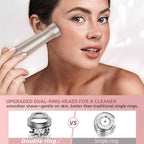 Electric Razor for Women Body: Electric Shaver Rechargeable for Face - Painless Hair Trimming for Bikini Legs Underarms - OC-A12
