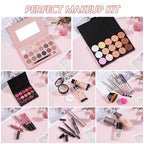 All in One Makeup Kit Makeup Kit for Women Full Kit Makeup Set Multipurpose Bundle Holiday Gift Box Essential Starter Bundle Include Full Makeup Kit for Women (Box3)