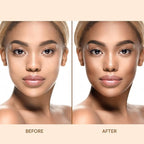 Ruby Kisses Contour Palette 3-in-1 Contour, Conceal, Highlight All-In-One Mini Palette, Long-Lasting, Easy to Blend Cream Contour Palette for Oily and Dry Skin (Tan To Dark)