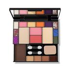 Makeup Palette Set, Makeup Kit for Women, 19 Color Makeup Set Include Matte Glitter Eyeshadow, Contour, Highlighter, Concealer, Eyebrow Powder, Blush, Mirror, Makeup Brush, Sponge